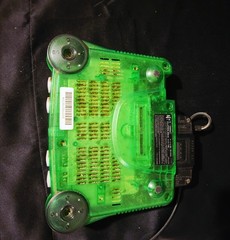 Nintendo 64 Jungle Green Console expansion pak & power chord only model NUS 001