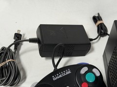 Nintendo GameCube Black Console DOL-101 / 1 Controller & Cords Bundle Tested