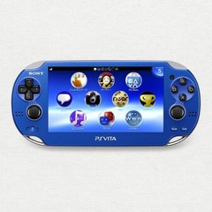Sony PlayStation Vita PCH-1000 Handheld System Wi-Fi Capability Sapphire Blue