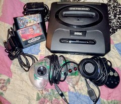 Sega Genesis Black « MINT CONDITION » Model 2 Console MK-1631