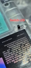 Backlit IPS LCD GBAsp Mod Nintendo Gameboy Advance SP LEDs Lamp Metroid
