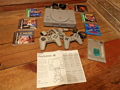 Sony PlayStation 1 PS1 Original Console System Bundle LOT – WORKS!