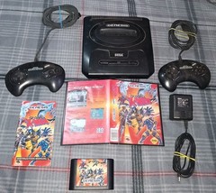 Sega Genesis Model MK 1631 System Console Only For Parts Or Repair X-Men Lot