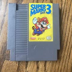 Nintendo NES Console Game Original System Super Mario Bros – No AV Cable-TESTED
