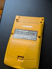 100% Original Nintendo Game Boy Color Yellow OEM GBC Handheld 1 YEAR WARRANTY