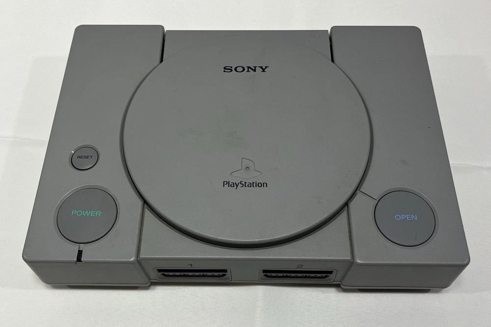Sony PlayStation 1 PS1 Gray Console SCPH-1001 SYSTEM ONLY TESTED WORKS