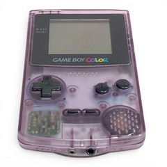 Mint GameBoy Color Clear Purple Game Boy Console Japan Boxed Tested