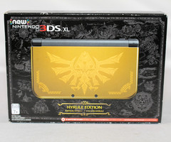 New Nintendo 3DS XL Hyrule Edition BOX & TRAY ONLY! VERY GOOD CONDITION! RARE!