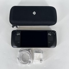 Valve Steam Deck Handheld Console Black 256GB w/ Case/Charger – Good Condition