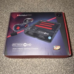 Hyperkin RetroN 3 HD Console for NES,SNES,Super Famicom,Genesis/Mega Drive Black