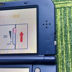 New Nintendo 3DS XL LL Metallic Blue Console Stylus Working Tested Japanese ver