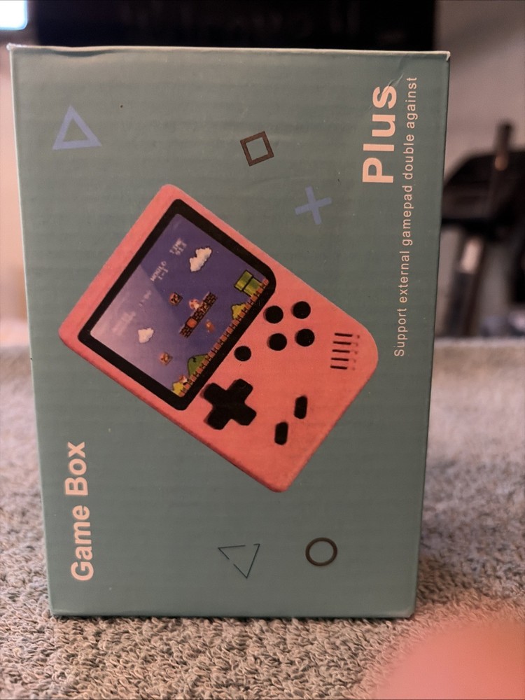GAME BOX PLUS–RECHARGEABLE GAME SYSTEM Nintendo childhood in a box amazing game