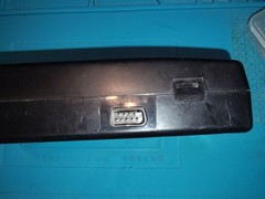 Sega Nomad 5V LCD mod, new glass lens, new DC in power jack (not Recapped)
