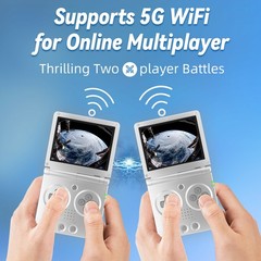 ANBERNIC RG35XXSP Flip Retro Handheld Game Console Linux 64bit WiFi Bluetooth
