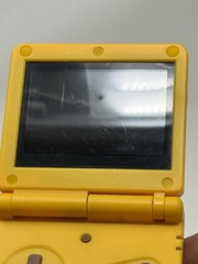 Gameboy Advance GBA SP Pokemon Pikachu Nintendo System AGS-101 Double Brightness