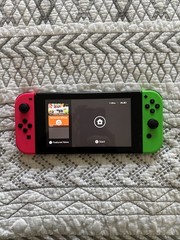 Nintendo Switch Original Console Neon Red/Blue Joy