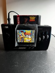 Official Sega Nomad New LCD Capacitors Replaced Fixed Works Great! Genesis