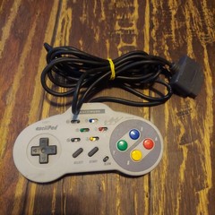 Super Nintendo SNES Console System SNS-001 Bundle With Controller & 10 Games Lot