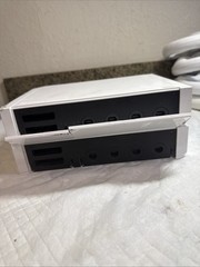 Nintendo Wii 2 RVL-001 (USA) & SUP 101(02) WHIT GAMES REMOTS UNTESTED FOR PARTS