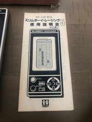 Tomy Slim Boy Racing 5 LC-Game Made in Japan 1980 Great Condition For Its Age
