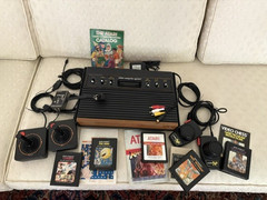 Atari 2600 Vintage 1980 Video Computer System Works on modern TV&rsquo;s EXCELLENT!