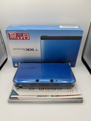 *US SELLER* Nintendo 3DS XL Handheld System Blue/Black CIB w/ Charger & Stylus