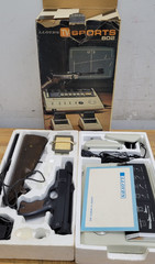 Vintage Lloyd&rsquo;s TV Sports 825 Video Game Console, Rifle, 2 Controllers – USED