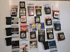 Atari 2600 Console And 27 Games Plus Controllers Lots Of Manuals, Cords Untested