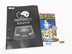 Neo Geo CD CD-T01 Console SNK w/ Controller AC Adapter Tested Working Japan