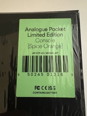 Analogue Pocket – Limited Edition Spice ORANGE – NEW!