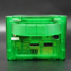 Nintendo GameCube Replacement Clear Green Shell Console NTSC U-C/J Region Switch