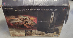Sony PlayStation 3 80GB Console CECHE01 – FOR PARTS + Box + 9 Games – READ DESC