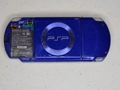 PSP-2001 Blue Playstation Portable Console FOR PARTS