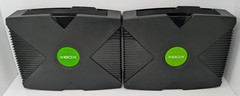 2 Original Microsoft Xbox Consoles – Powers On – For Parts Or Repair