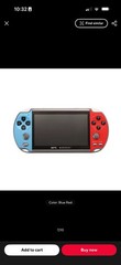MP5 X7 4.3in Handheld Game Console Dual Joystick TV Out 8GB 480p