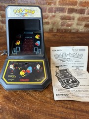 Used 1981 COLECO MIDWAY No. 2390 PAC-MAN Instruction Booklet & Power Cord!