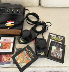 Atari 2600 Vintage 1980 Video Computer System Works on modern TV&rsquo;s EXCELLENT!
