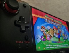Nintendo Switch OLED System Console With Hori Joycons Read
