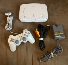 Official Sony PlayStation 1 PS1 Slim PSone Console Complete w Controller! ~ LQQK