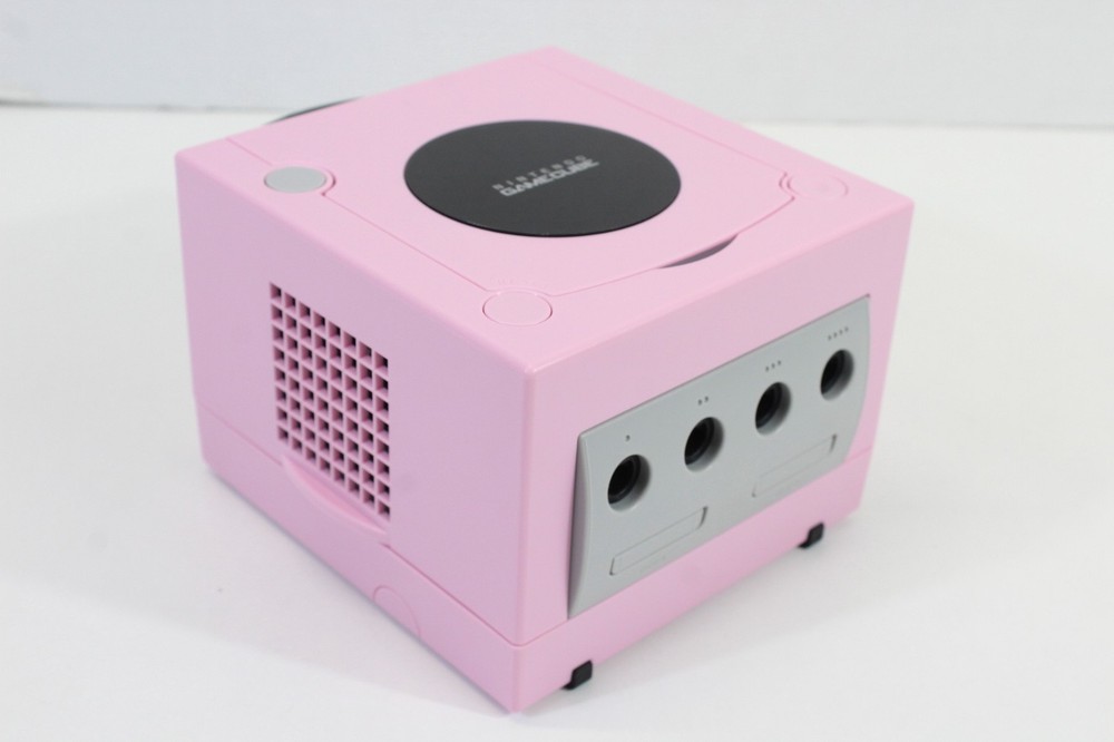 Nintendo GameCube Pastel Pink Console DOL-101 GC US NTSC-U/C Pink LED Recapped