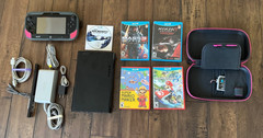 Wii U Console Lot Gamepad Super Mario Maker Karts Micky Mass Effect Ninja Gaiden