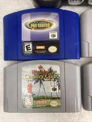 Nintendo N64 Console System Bundle W Controller Cable And 6 Games Tested Works