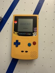 Gameboy Color Pokemon Pikachu Edition Console *RE-SHELLED* – Working
