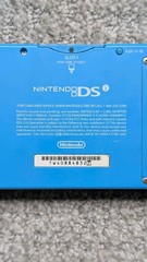 Nintendo DSi Light Blue Handheld Console Game System w/ Charger & 2 Games