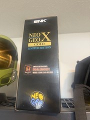 Neo Geo x Gold New Sealed with Extra Controller SNK