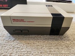 Nintendo NES Action Set Complete in Box CIB System W/ Baggies & RARE Converters!