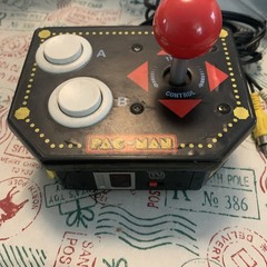 NICE! TESTED! Namco Pac-Man Jakks Pacific Plug & Play TV Game Joystick RCA
