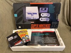 Super Nintendo Entertainment System- Super Set Box/Manual Only