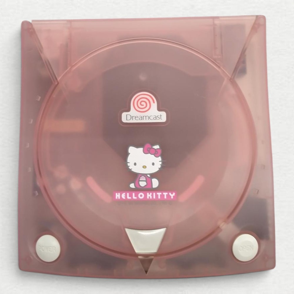 SEGA Dreamcast HKT-3000 Home Console Hello Kitty Limited Edition Skeleton Pink