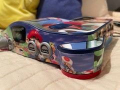Nintendo 64 Console -Painted Blue/Light Blue/Red SuperMario Kart 3d Decals